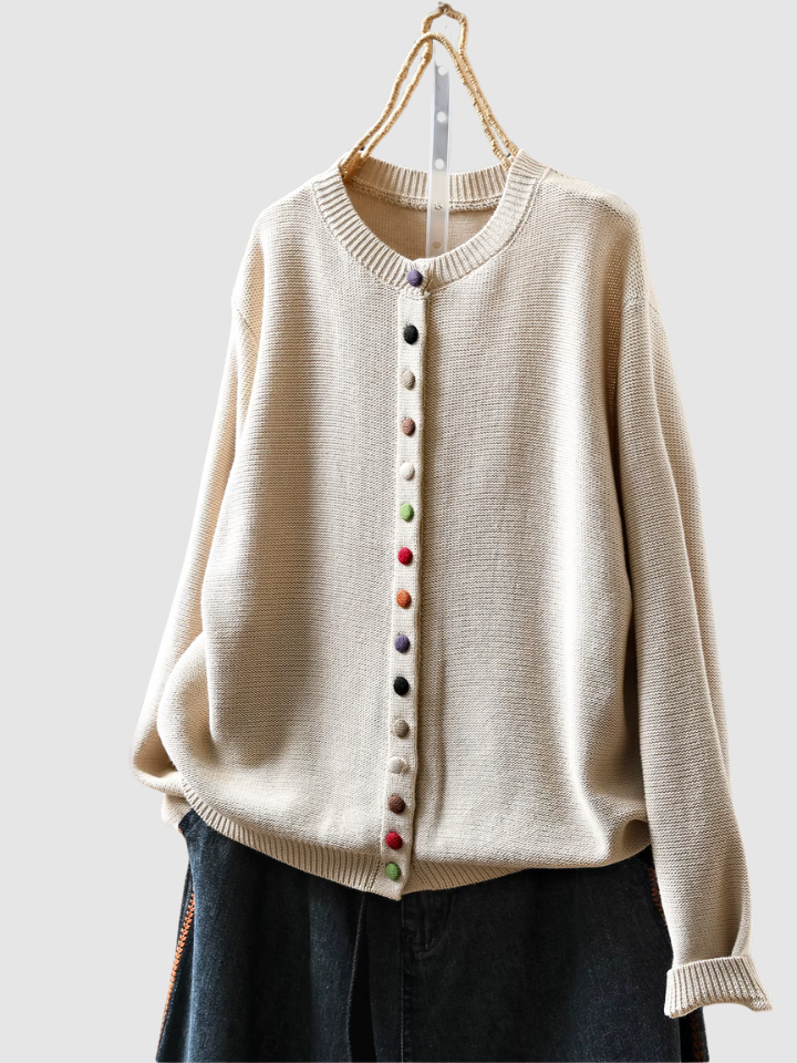 MARGOT™|ELEGANTE CARDIGAN IN COTONE