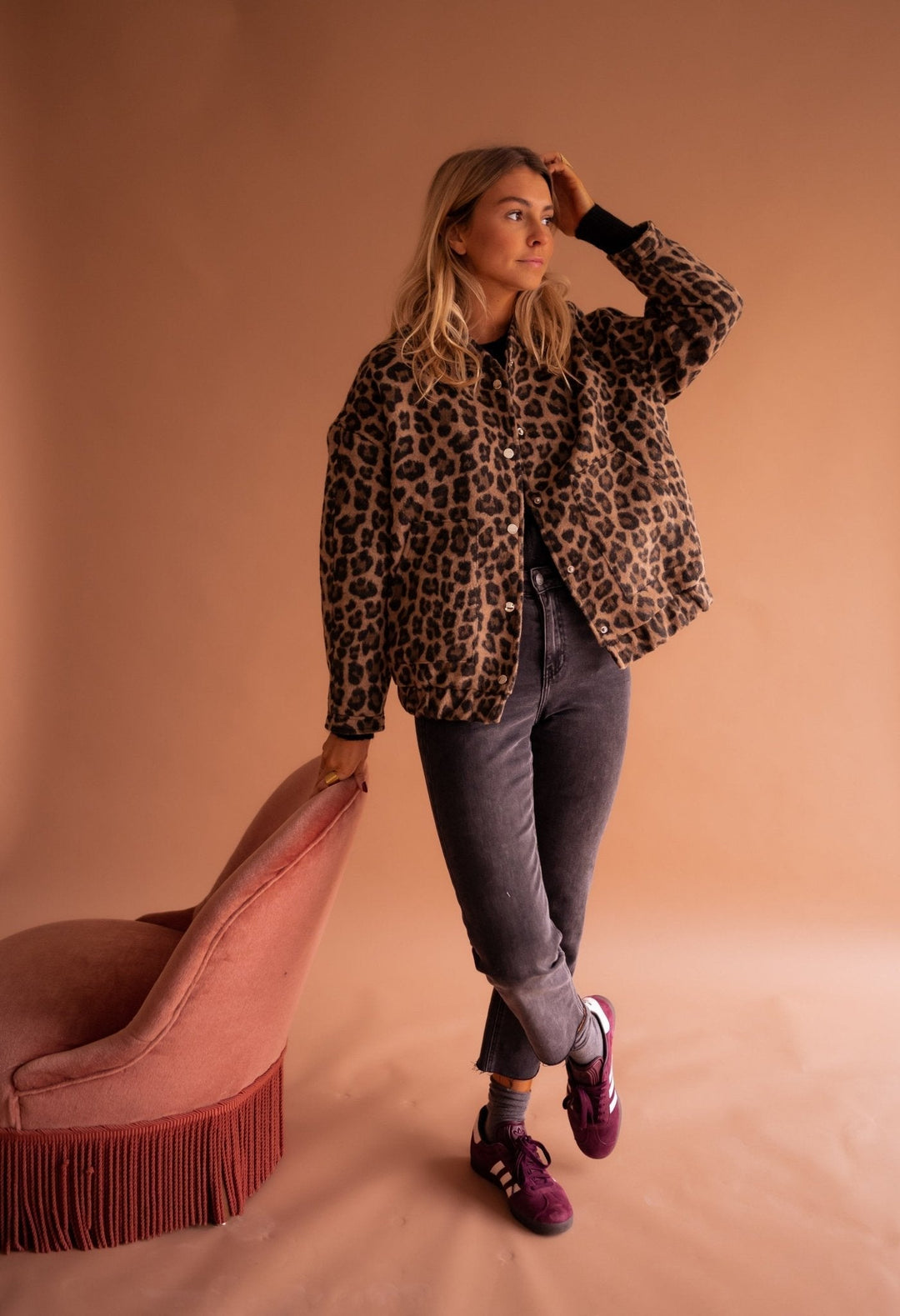 DANIELA™|GIACCA LEOPARDATA CHIC